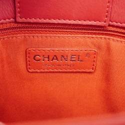 シャネル(Chanel) シャネル ハンドバッグ マトラッセ ラムスキン レッド レディース