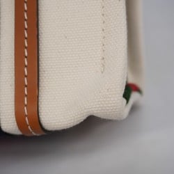 グッチ(Gucci) グッチ ハンドバッグ シェリーライン インターロッキングG 727735 キャンバス ホワイト レディース