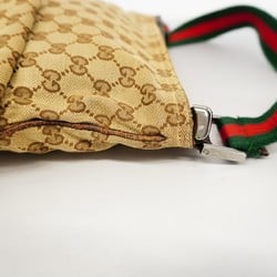 グッチ(Gucci) グッチ ショルダーバッグ GGキャンバス シェリーライン 169937 キャンバス ベージュ レディース