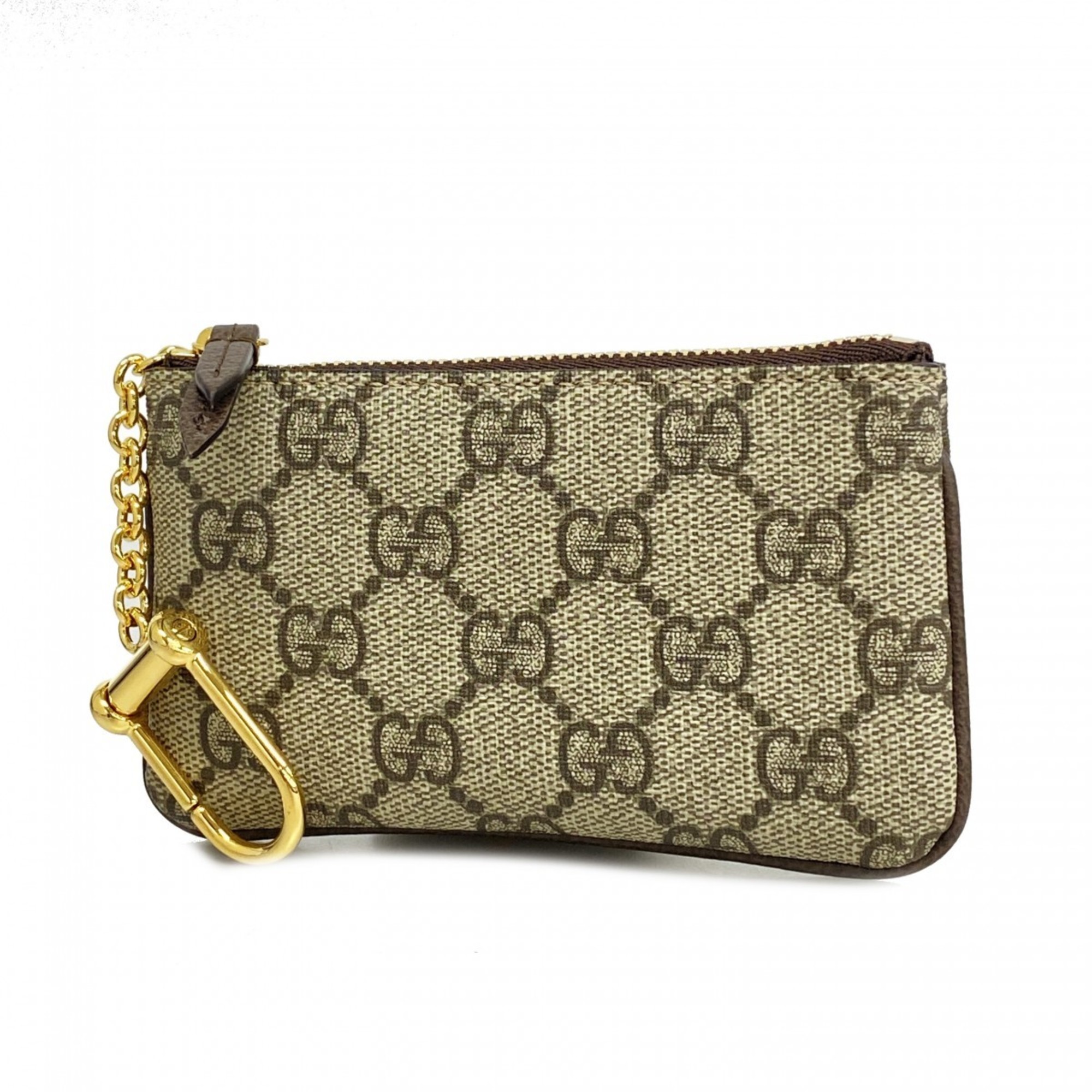 グッチ(Gucci) グッチ 財布・コインケース GGスプリーム 772321  ブラウン メンズ レディース