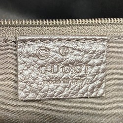 グッチ(Gucci) グッチ ショルダーバッグ GGクリスタル 272386 コーティングキャンバス レザー ベージュ ブラウン シャンパンレディース