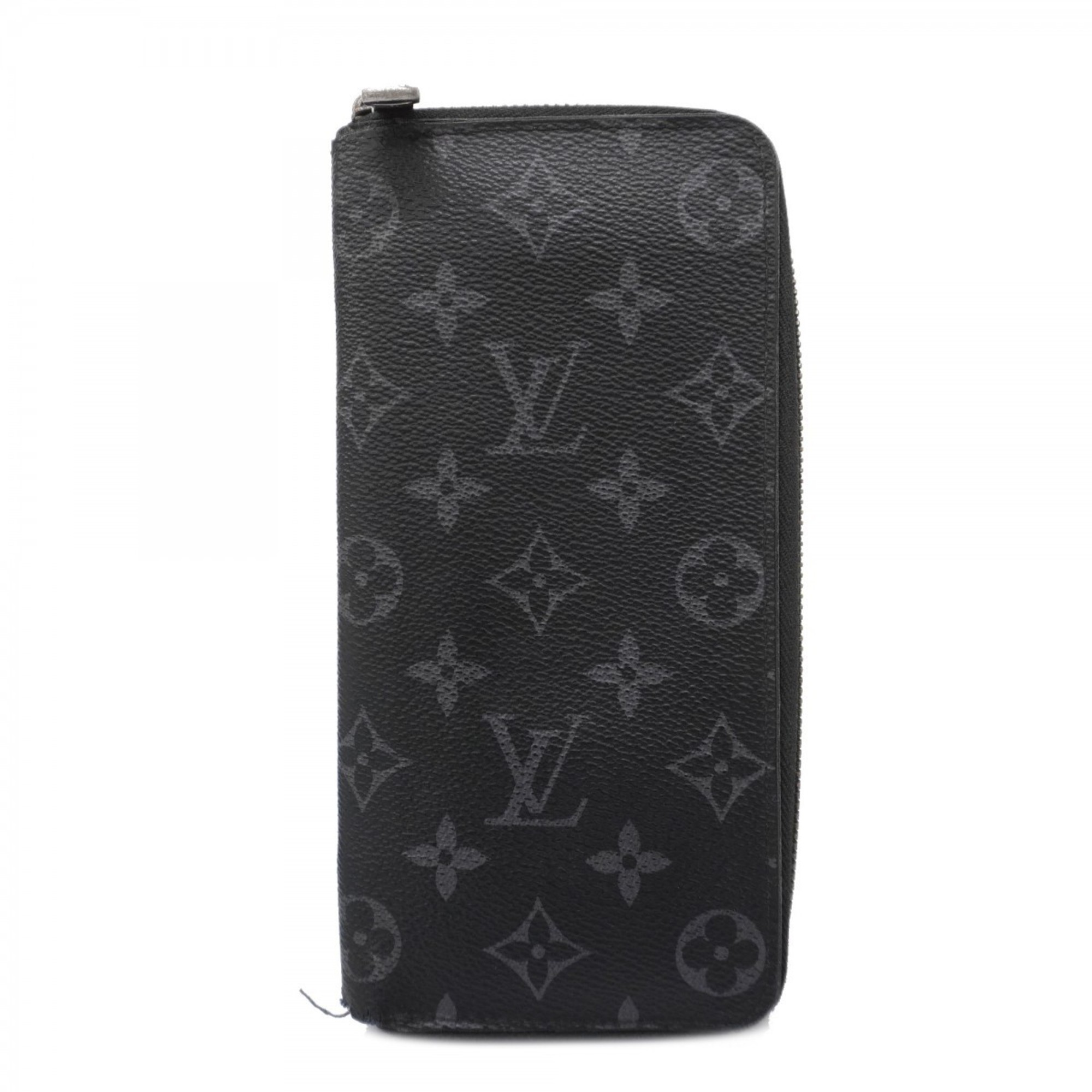 ルイ・ヴィトン(Louis Vuitton) ルイ・ヴィトン 長財布 モノグラム・エクリプス ジッピーウォレットヴェルティカル M62295 ブラックメンズ