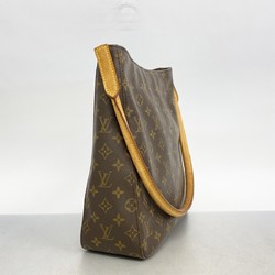 ルイ・ヴィトン(Louis Vuitton) ルイ・ヴィトン ショルダーバッグ モノグラム ルーピングGM M51145 ブラウンレディース