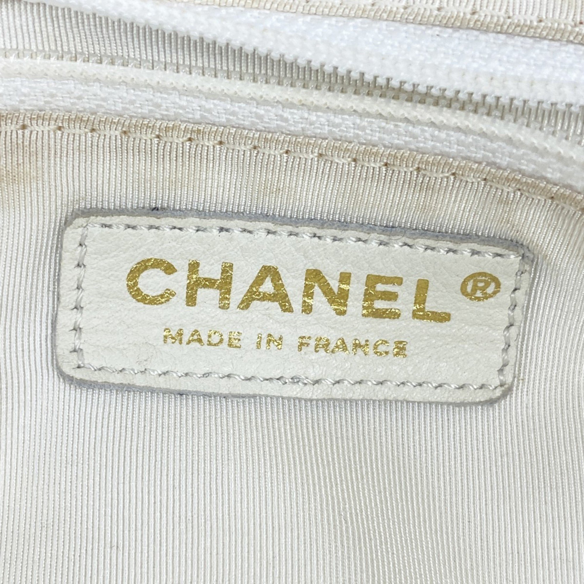 シャネル(Chanel) シャネル ハンドバッグ ツイード マルチカラー シャンパンレディース