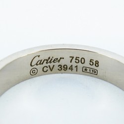 カルティエ(Cartier) カルティエ リング ラブ K18WG ホワイトゴールド 17.5号メンズ