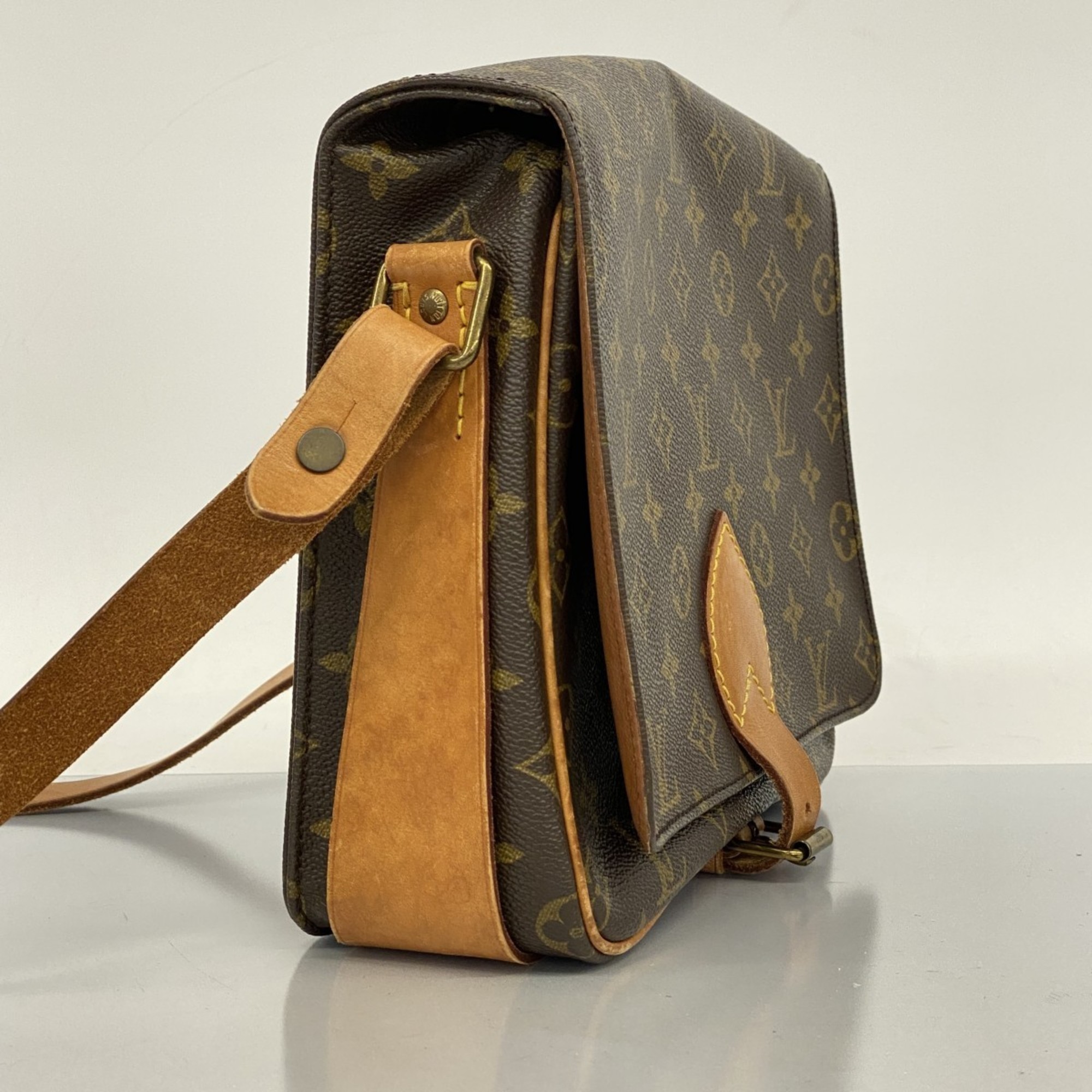 ルイ・ヴィトン(Louis Vuitton) ルイ・ヴィトン ショルダーバッグ モノグラム カルトシエールGM M51252 ブラウンレディース