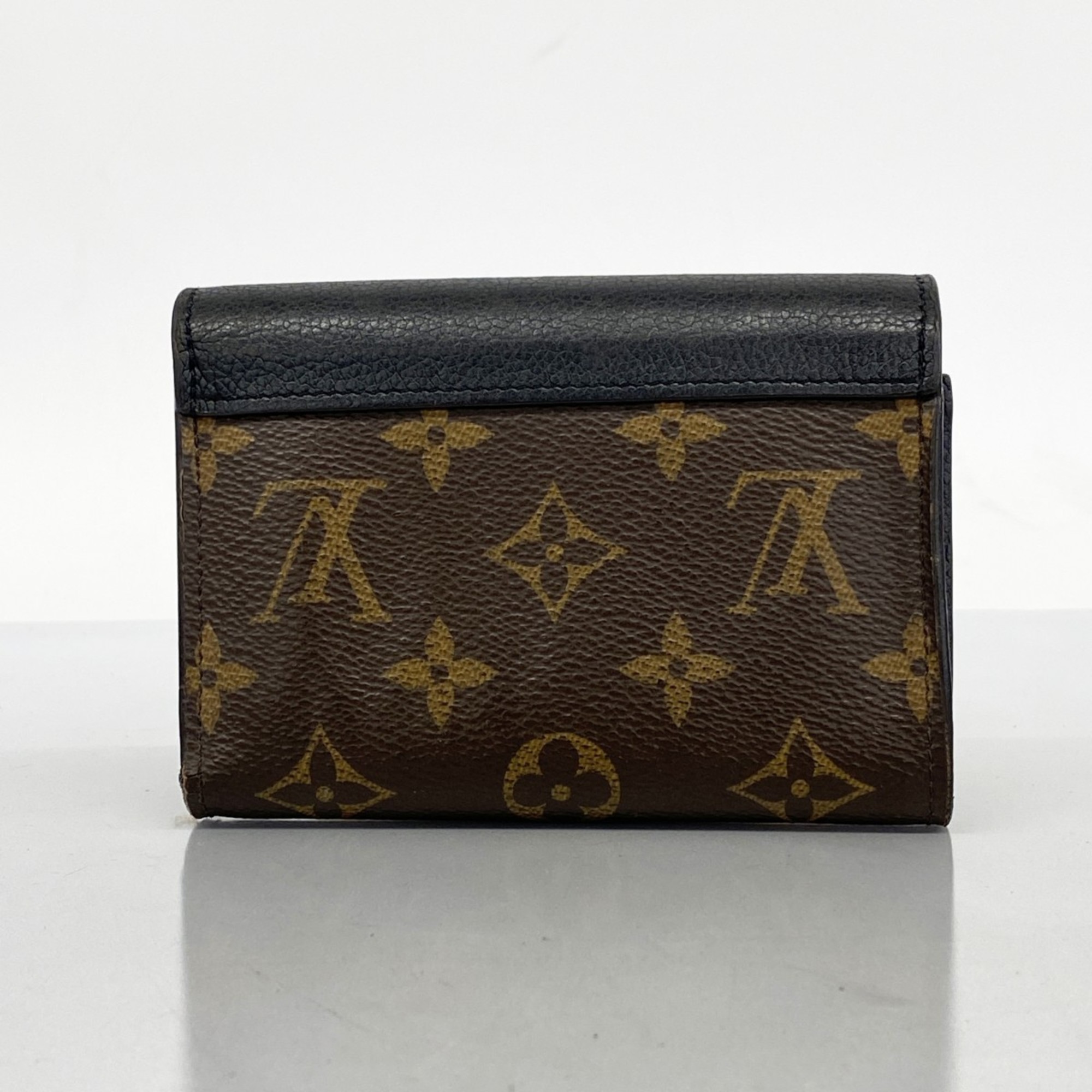 ルイ・ヴィトン(Louis Vuitton) ルイ・ヴィトン 三つ折り財布 モノグラム ポルトフォイユパラスコンパクト M67479 ブラウン  ノワールレディース | eLADY Globazone