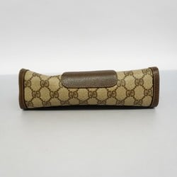 グッチ(Gucci) グッチ クラッチバッグ GGスプリーム シェリーライン 156 01 032  ブラウン メンズ レディース