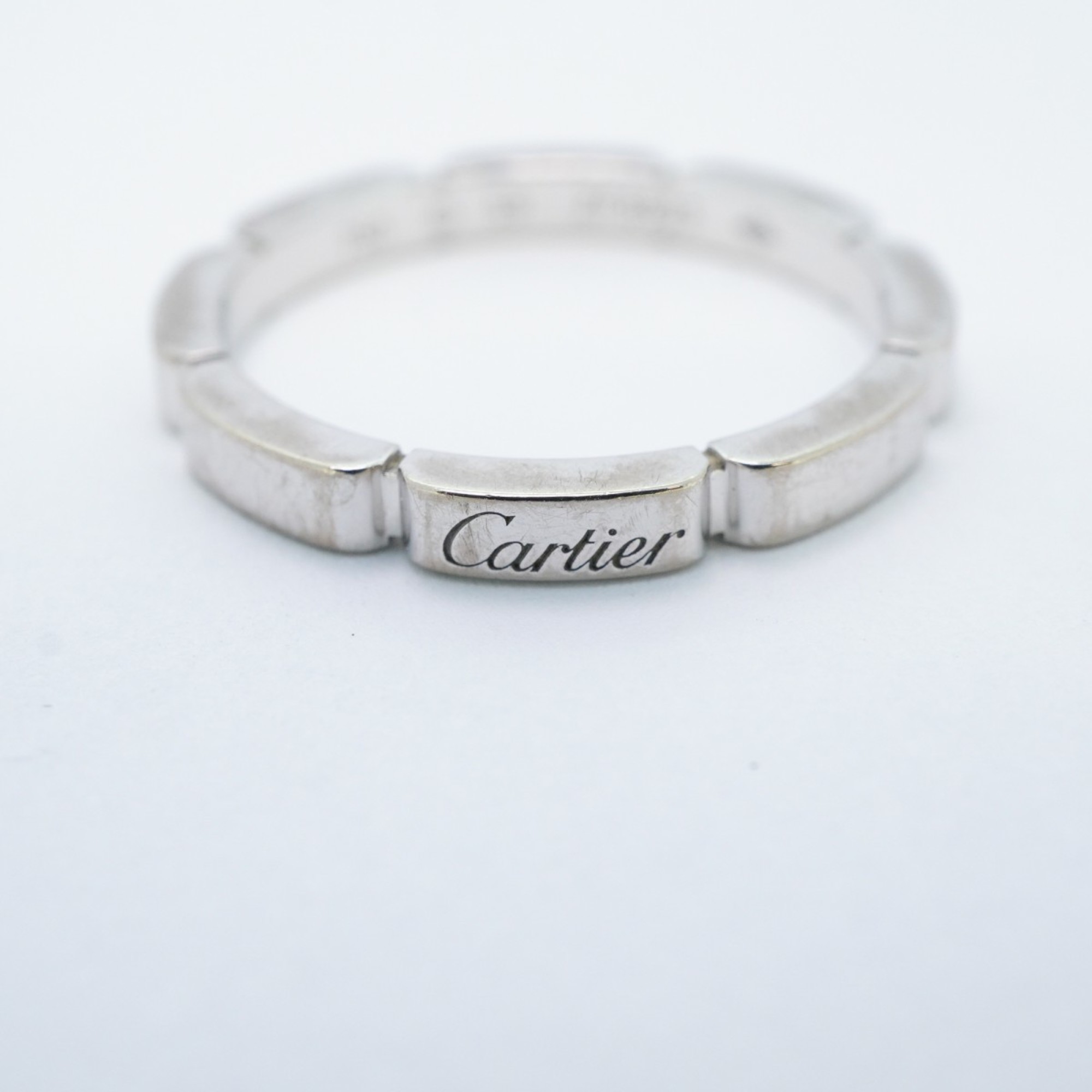 カルティエ(Cartier) カルティエ リング マイヨンパンテール K18WG ホワイトゴールド 18.5号レディース