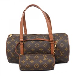 ルイ・ヴィトン(Louis Vuitton) ルイ・ヴィトン ハンドバッグ モノグラム パピヨン30 M51385 ブラウンレディース