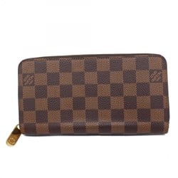 ルイ・ヴィトン(Louis Vuitton) ルイ・ヴィトン 長財布 ダミエ ジッピーウォレット N41661 エベヌメンズ レディース