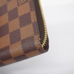 ルイ・ヴィトン(Louis Vuitton) ルイ・ヴィトン 長財布 ダミエ ジッピーウォレット N41661 エベヌメンズ レディース