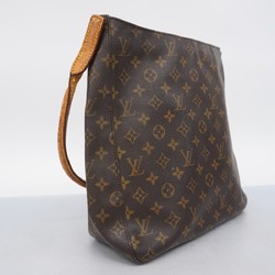 ルイ・ヴィトン(Louis Vuitton) ルイ・ヴィトン ショルダーバッグ モノグラム ルーピングGM M51145 ブラウンレディース