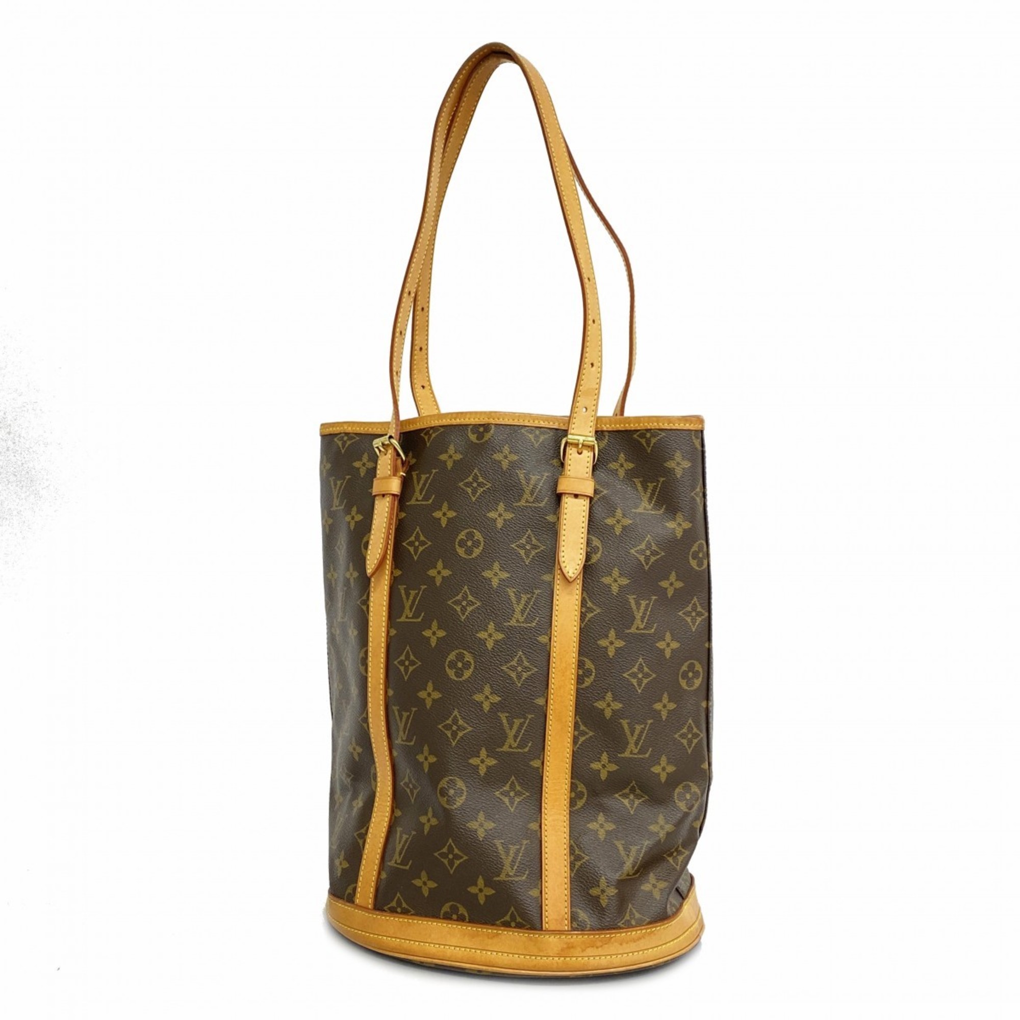 ルイ・ヴィトン(Louis Vuitton) ルイ・ヴィトン トートバッグ モノグラム バケットGM M42236 ブラウンレディース