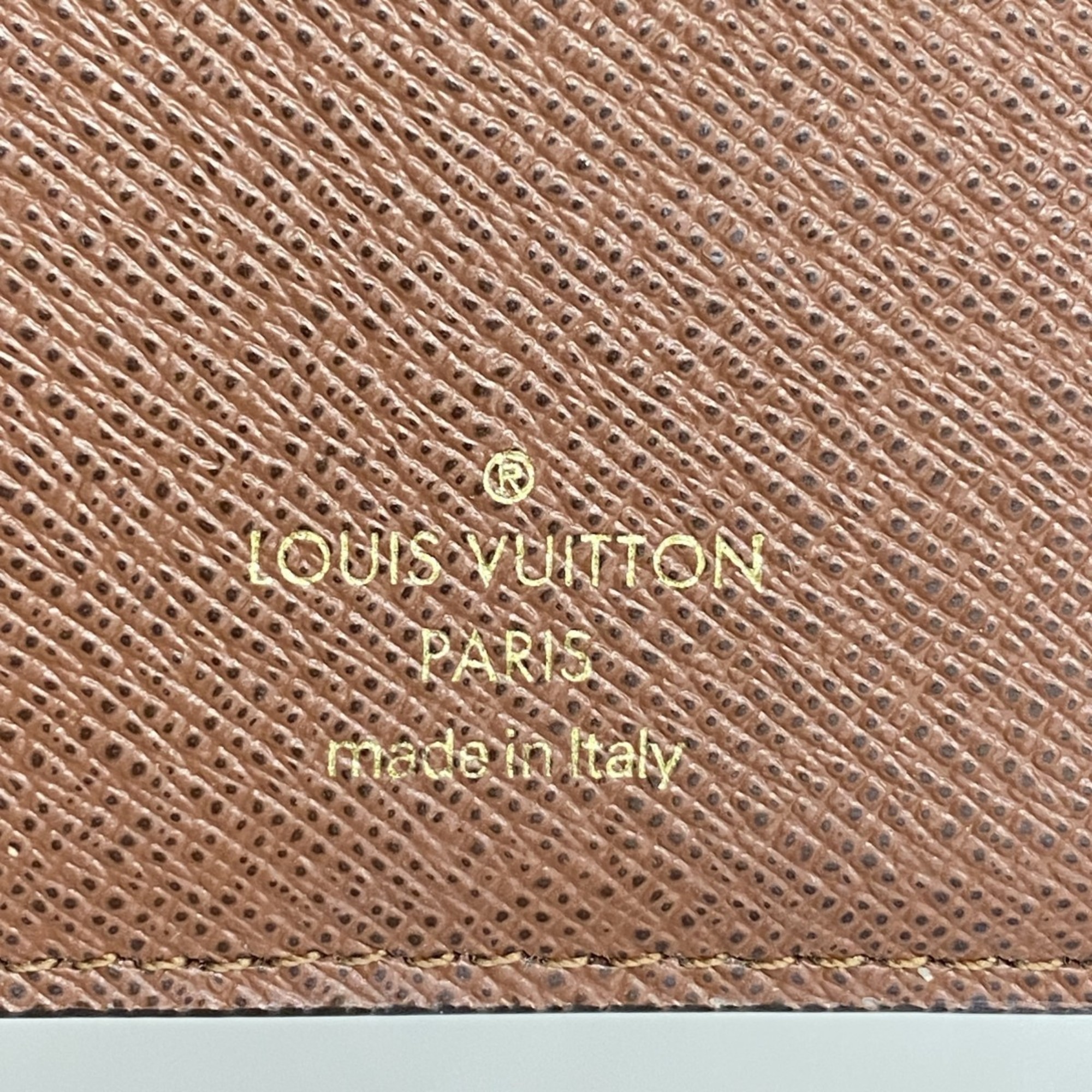 ルイ・ヴィトン(Louis Vuitton) ルイ・ヴィトン 三つ折り財布 モノグラム ポルトフォイユヴィクトリーヌ M62472 ブラウンレディース