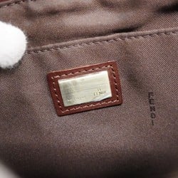 フェンディ(Fendi) フェンディ ショルダーバッグ ズッキーノ キャンバス ベージュ ブラウン レディース