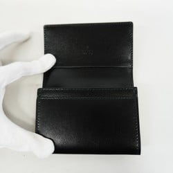 グッチ(Gucci) グッチ 名刺入れ GGマーモント 665453 レザー ブラックメンズ