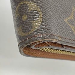 ルイ・ヴィトン(Louis Vuitton) ルイ・ヴィトン 財布 モノグラム コンパクトジップ M61667 ブラウンレディース