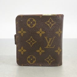 ルイ・ヴィトン(Louis Vuitton) ルイ・ヴィトン 財布 モノグラム コンパクトジップ M61667 ブラウンレディース