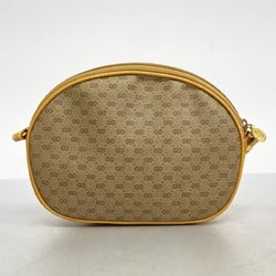 グッチ(Gucci) グッチ ショルダーバッグ マイクロGG 007 89 0094  ブラウン キャメル レディース