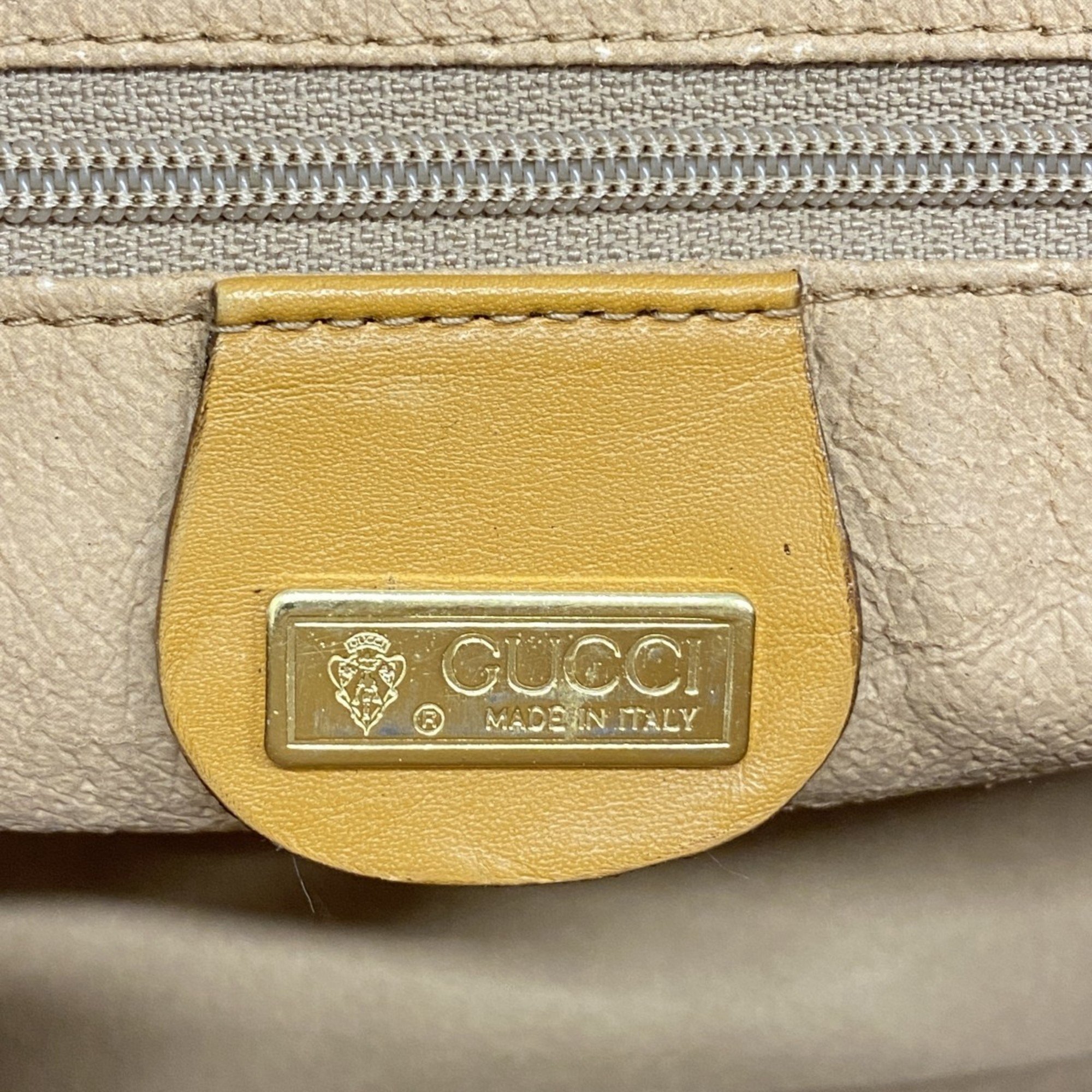 グッチ(Gucci) グッチ ショルダーバッグ マイクロGG 007 89 0094  ブラウン キャメル レディース