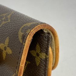 ルイ・ヴィトン(Louis Vuitton) ルイ・ヴィトン ウエストバッグ モノグラム ポシェットフロランティーヌ M51855 ブラウンレディース