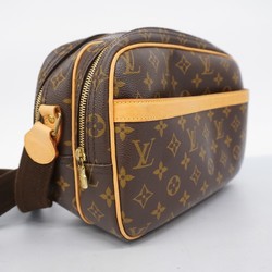 ルイ・ヴィトン(Louis Vuitton) ルイ・ヴィトン ショルダーバッグ モノグラム リポーターPM M45254 ブラウンレディース