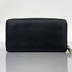 グッチ(Gucci) グッチ 長財布 473928 レザー ブラック メンズ