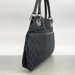 グッチ(Gucci) グッチ トートバッグ GGキャンバス 121023 キャンバス ブラック レディース