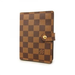 ルイ・ヴィトン(Louis Vuitton) ルイ・ヴィトン 手帳カバー ダミエ アジェンダPM R20700 エベヌメンズ レディース