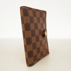 ルイ・ヴィトン(Louis Vuitton) ルイ・ヴィトン 手帳カバー ダミエ アジェンダPM R20700 エベヌメンズ レディース