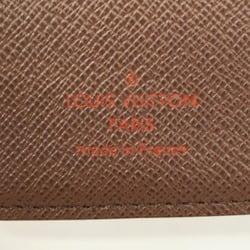 ルイ・ヴィトン(Louis Vuitton) ルイ・ヴィトン 手帳カバー ダミエ アジェンダPM R20700 エベヌメンズ レディース