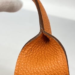 エルメス(Hermes) エルメス トートバッグ フールトゥPM トゴ オレンジ  □E刻印レディース