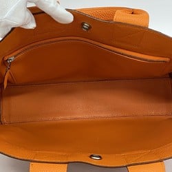 エルメス(Hermes) エルメス トートバッグ フールトゥPM トゴ オレンジ  □E刻印レディース