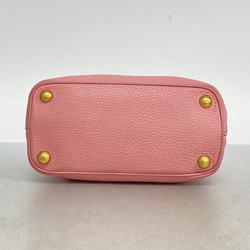 プラダ(Prada) プラダ ハンドバッグ レザー ピンク レディース