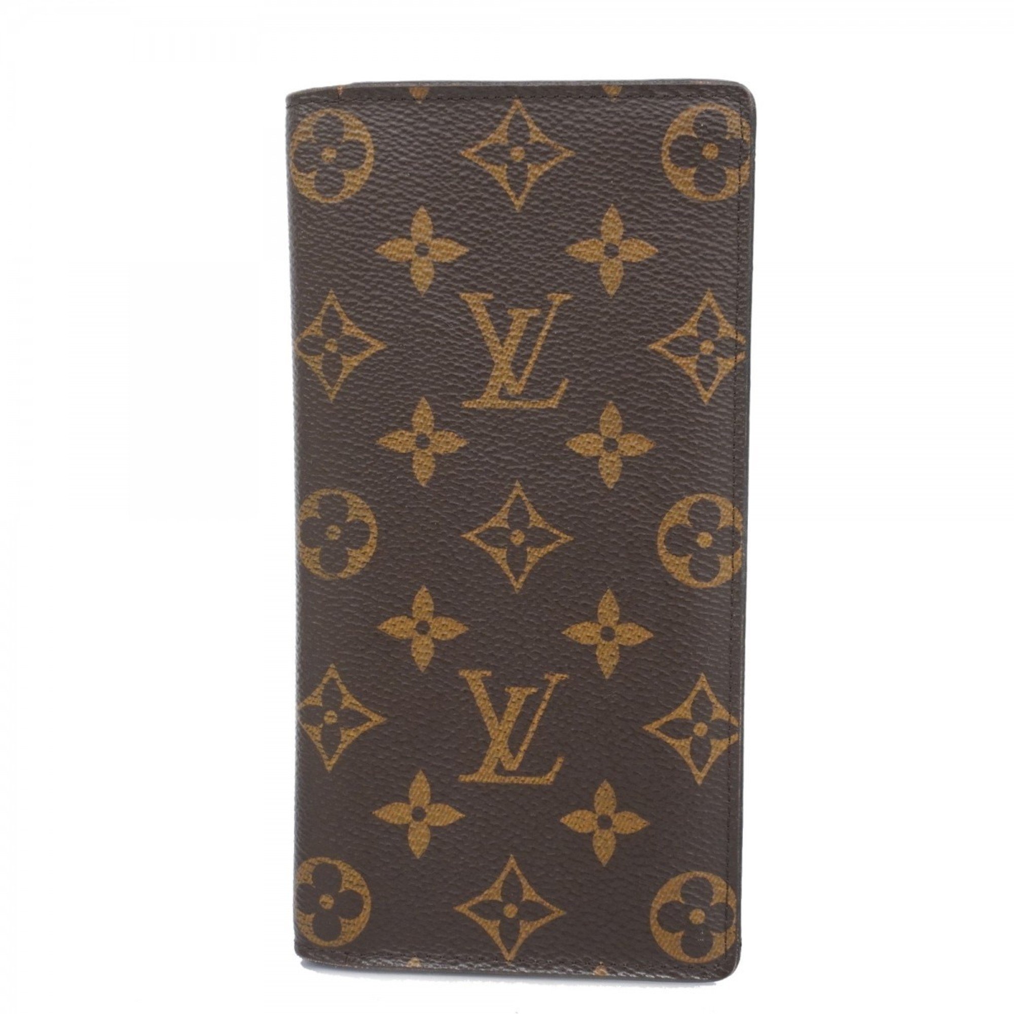 ルイ・ヴィトン(Louis Vuitton) ルイ・ヴィトン 長財布 モノグラム ポルトフォイユブラザ M66540 ブラウンメンズ