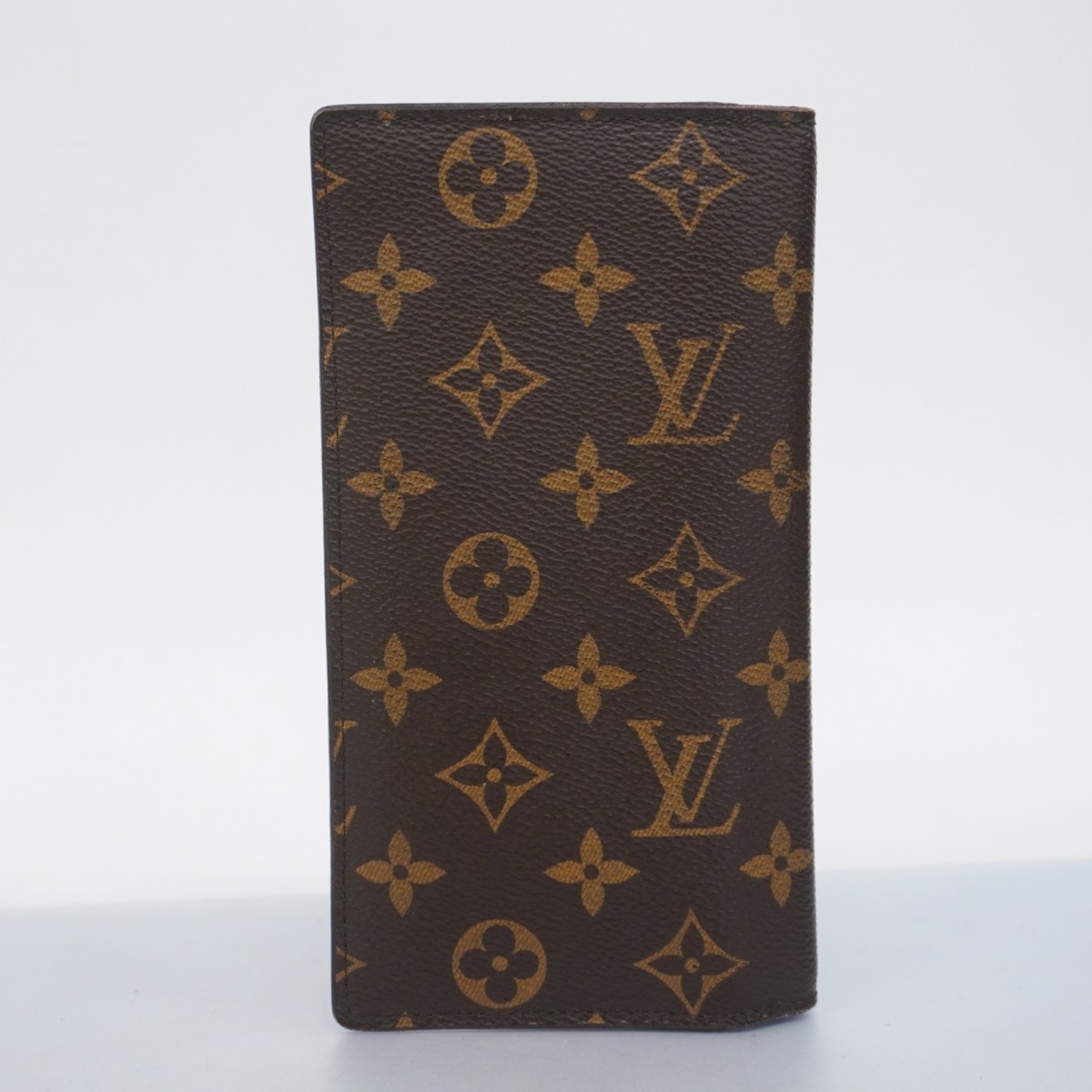 ルイ・ヴィトン(Louis Vuitton) ルイ・ヴィトン 長財布 モノグラム ポルトフォイユブラザ M66540 ブラウンメンズ