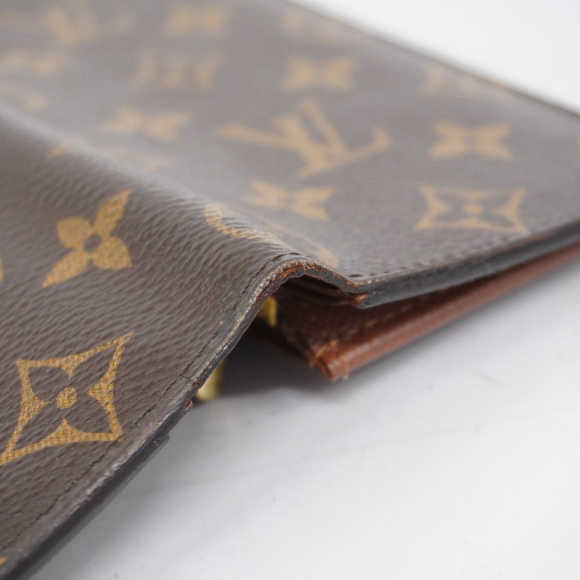 ルイ・ヴィトン(Louis Vuitton) ルイ・ヴィトン 長財布 モノグラム ポルトフォイユブラザ M66540 ブラウンメンズ