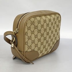 グッチ(Gucci) グッチ ショルダーバッグ GGキャンバス 449413 キャンバス ブラウン レディース