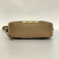 グッチ(Gucci) グッチ ショルダーバッグ GGキャンバス 449413 キャンバス ブラウン レディース