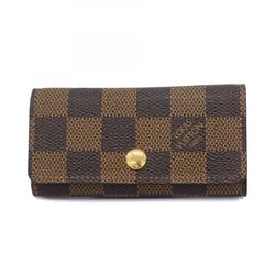 ルイ・ヴィトン(Louis Vuitton) ルイ・ヴィトン キーケース ダミエ ミュルティクレ4 N62631 エベヌメンズ レディース