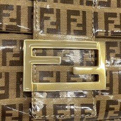 フェンディ(Fendi) フェンディ ハンドバッグ ズッキーノ マンマバケット  ブラウン レディース