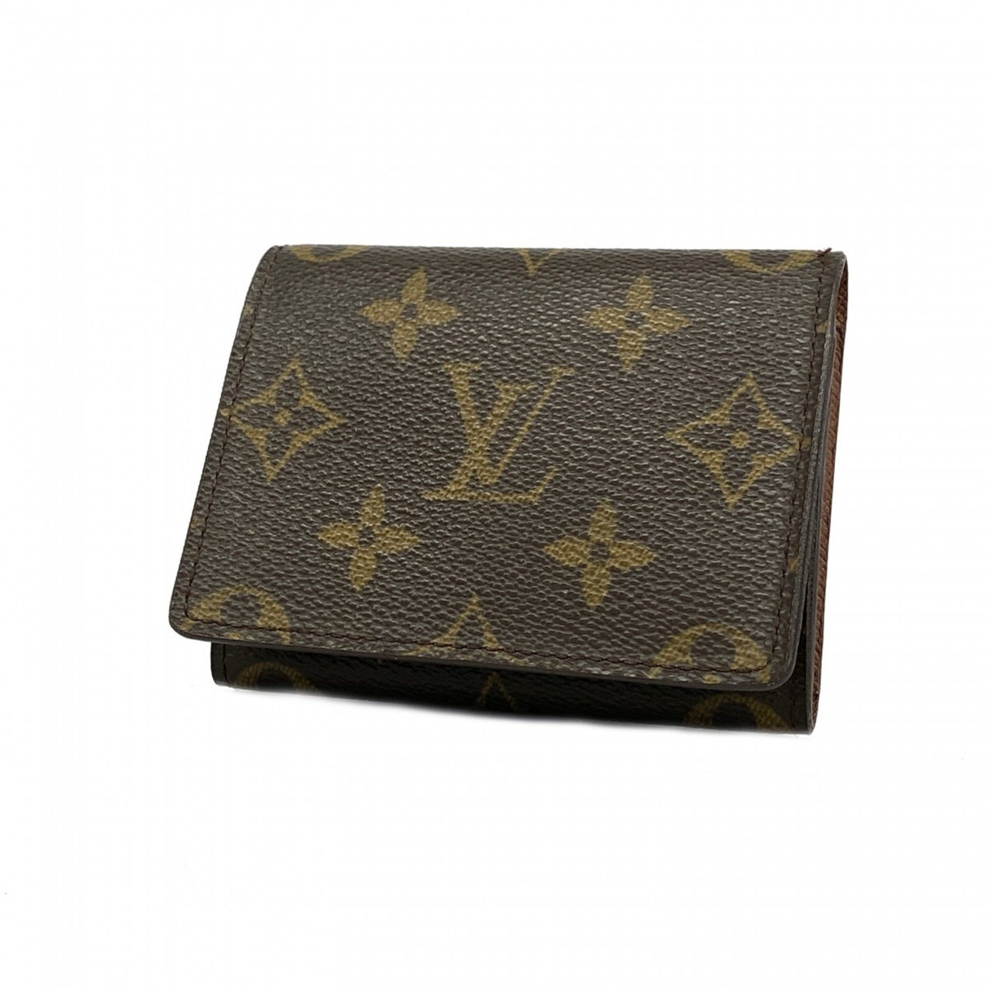 ルイ・ヴィトン(Louis Vuitton) ルイ・ヴィトン 名刺入れ モノグラム アンヴェロップカルトドゥヴィジット M63801 ブラウンメンズ レディース