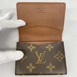 ルイ・ヴィトン(Louis Vuitton) ルイ・ヴィトン 名刺入れ モノグラム アンヴェロップカルトドゥヴィジット M63801 ブラウンメンズ レディース