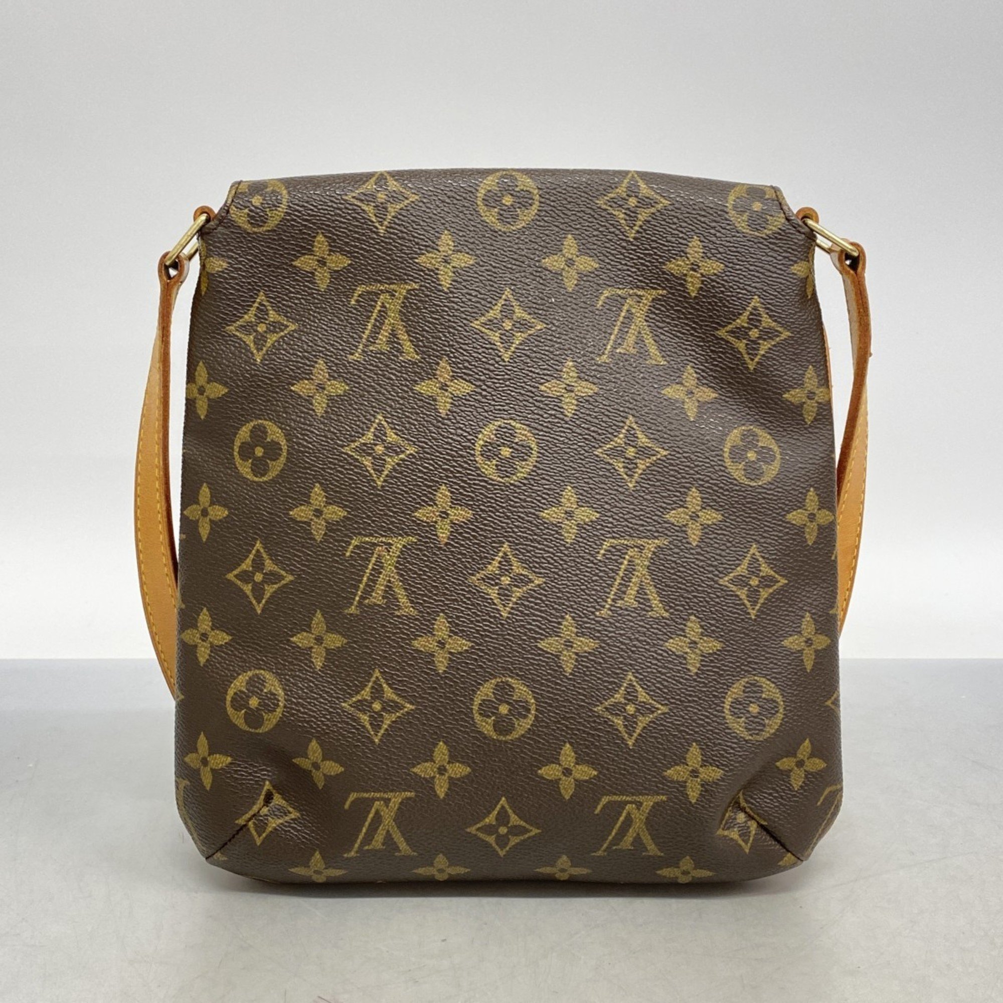 ルイ・ヴィトン(Louis Vuitton) ルイ・ヴィトン ショルダーバッグ モノグラム ミュゼットサルサロングストラップ M51387 ブラウンレディース