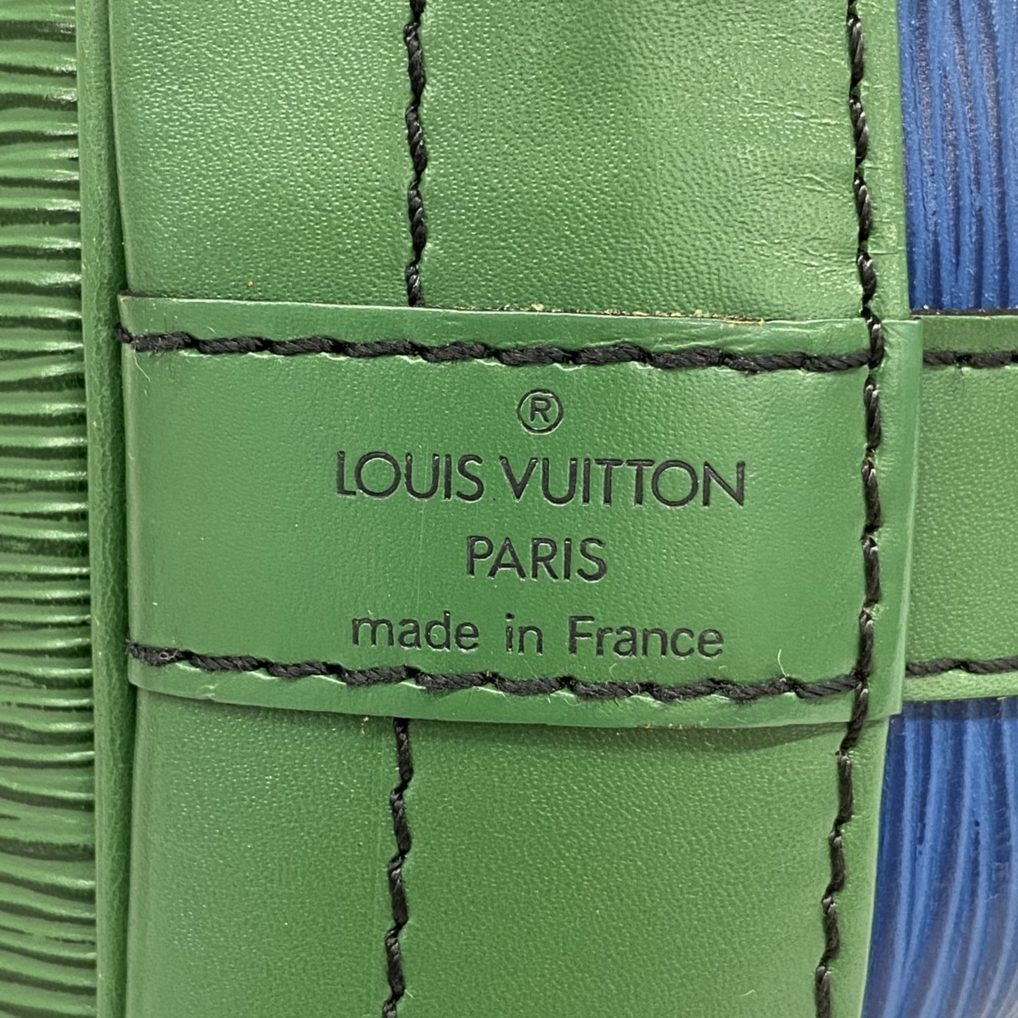 ルイ・ヴィトン(Louis Vuitton) ルイ・ヴィトン ショルダーバッグ エピ バイカラー M44044 トレドブルー ボルネオグリーンレディース