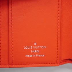 ルイ・ヴィトン(Louis Vuitton) ルイ・ヴィトン 三つ折り財布 トリヨン ポルトフォイユ カプシーヌXS M81203 コーラル ブルーオランプレディース