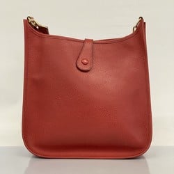 エルメス(Hermes) エルメス ショルダーバッグ エブリン1GM アルデンヌ レッド  ○V刻印レディース