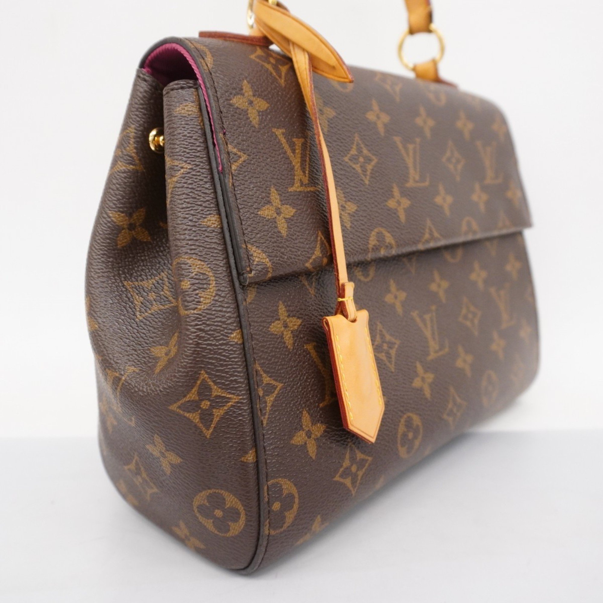 ルイ・ヴィトン(Louis Vuitton) ルイ・ヴィトン ハンドバッグ モノグラム クリュニーBB M42738 ブラウンレディース