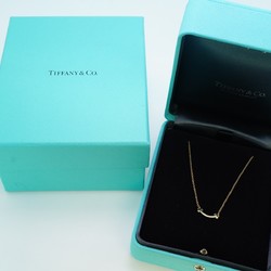 ティファニー(Tiffany) ティファニー ネックレス Tスマイル  K18PG ピンクゴールドレディース